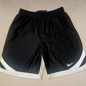 Nike Men's Athletic Shorts in Black and White